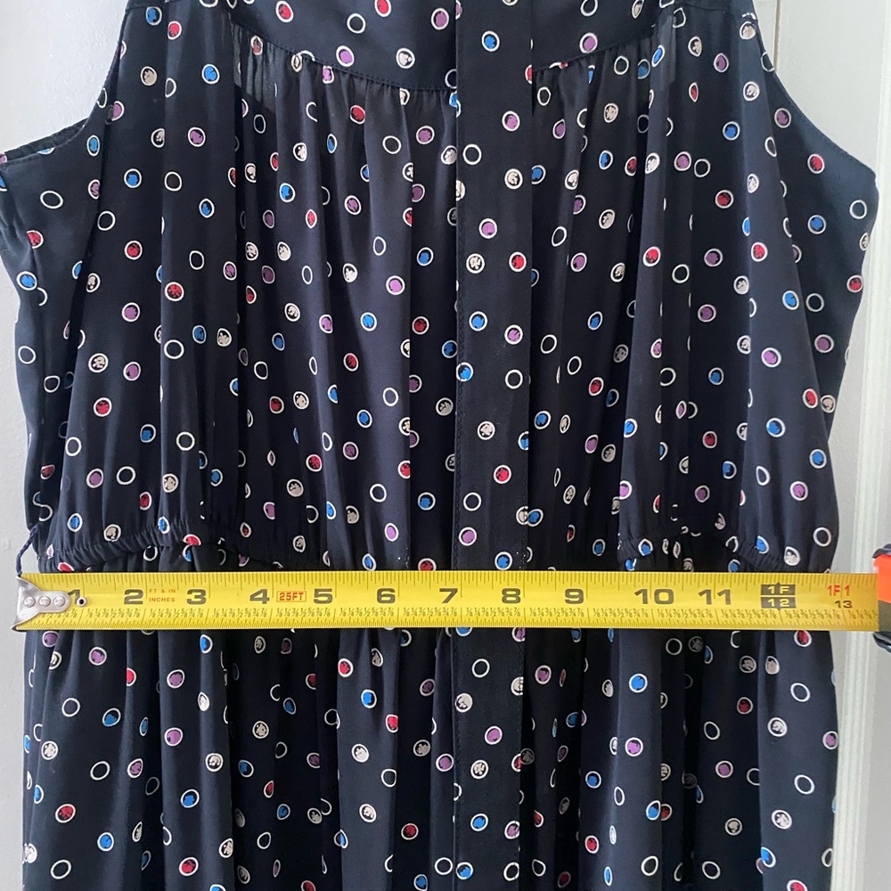 Vintage day dress with belt